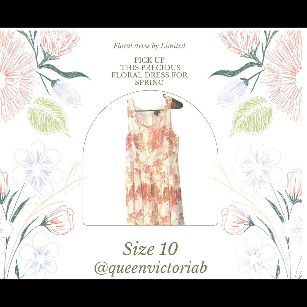 Beautiful spring floral dress
